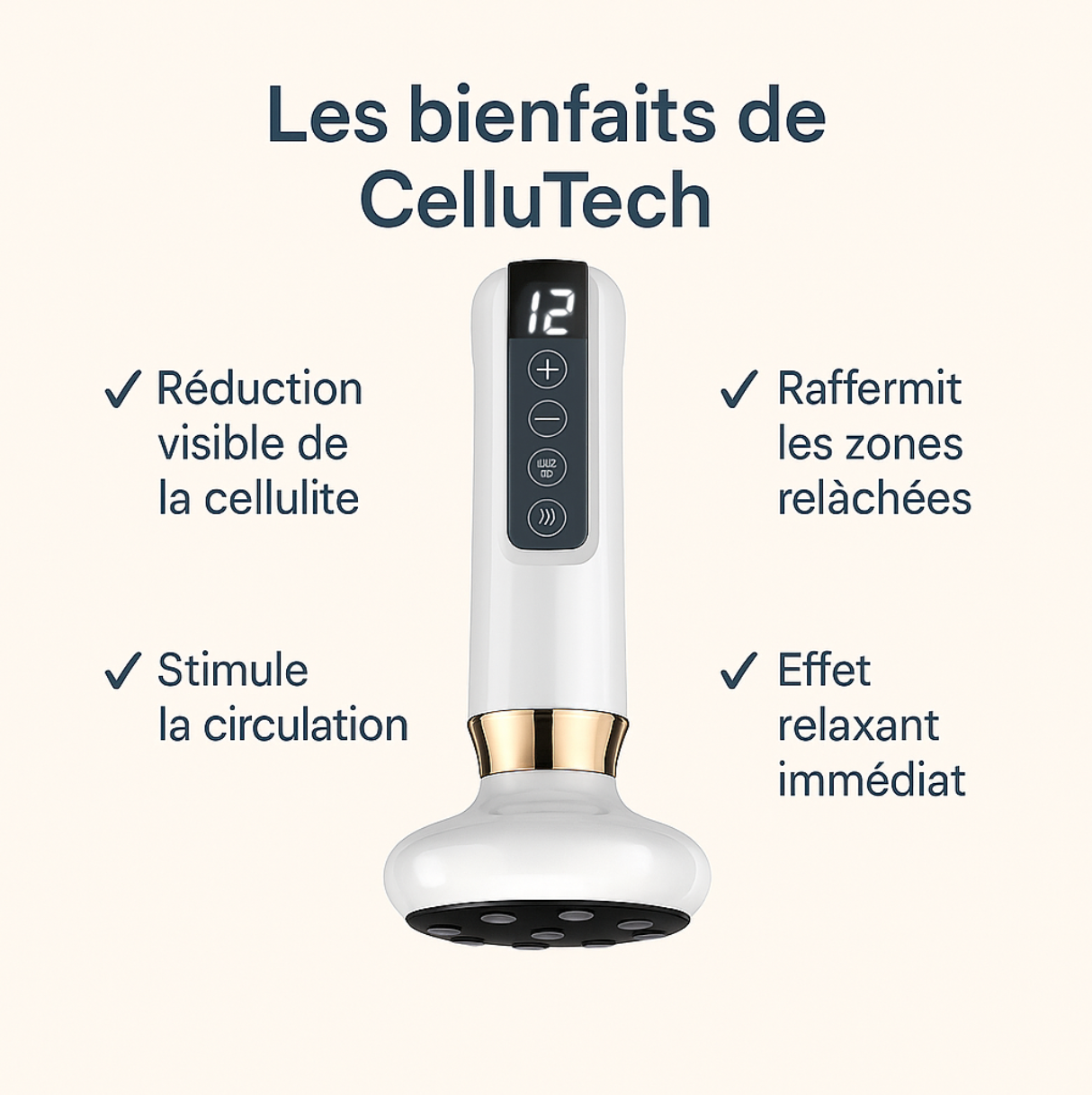 CelluTech™ – Appareil Anti-Cellulite Raffermissant