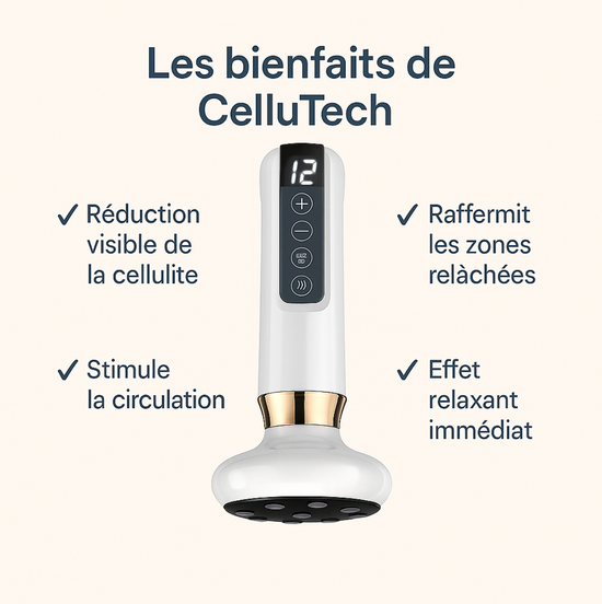 CelluTech™ – Appareil Anti-Cellulite Raffermissant